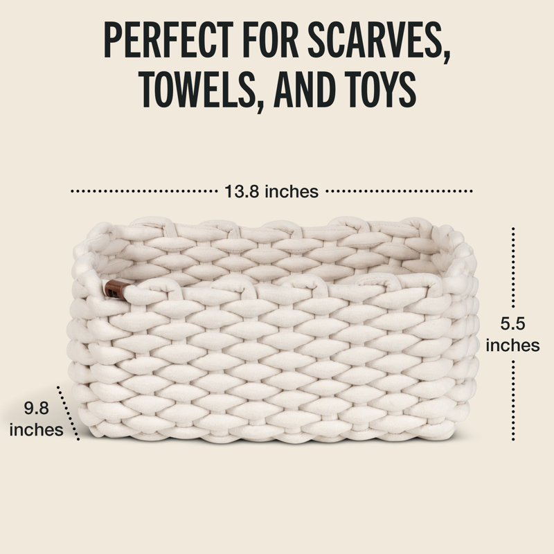 Panier de rangement Bigso, Medium, Gris