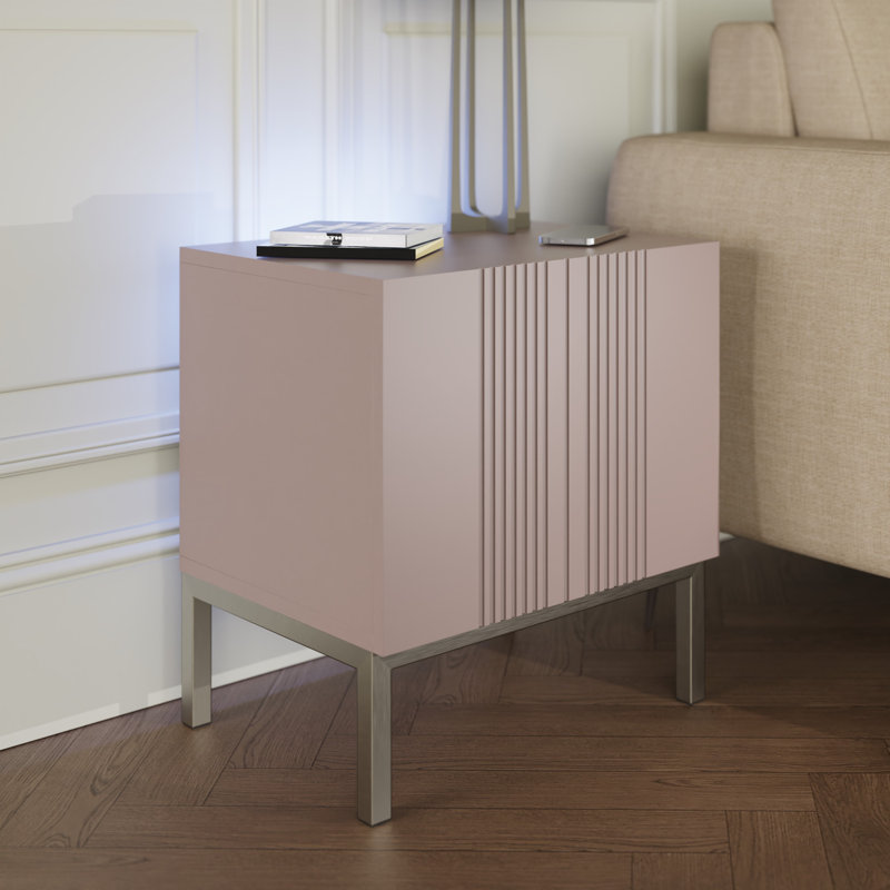 IONA Lamp Table, Mulberry