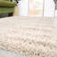 Durable Super Soft Shaggy Ecru Rug-88305761