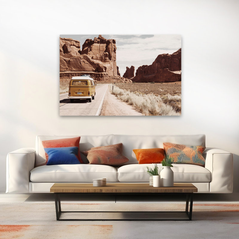 Hohokam - Photographie de paysage, voitures, art du désert, H 40 po x l 60 po