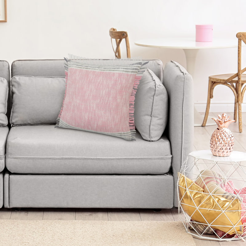 Ensemble de housse de coussin décoratif 100% coton Henke