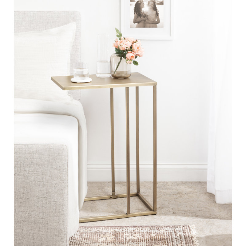 Amneet 27" Tall C End Table, Gold