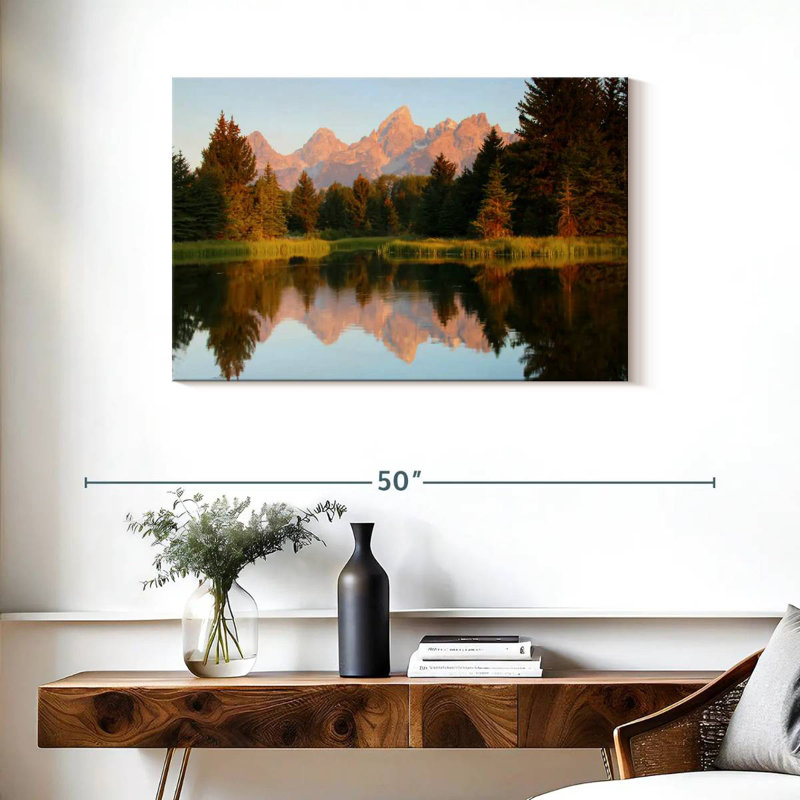 Alvord Sunrise In Snake River, 24" H x 36" W