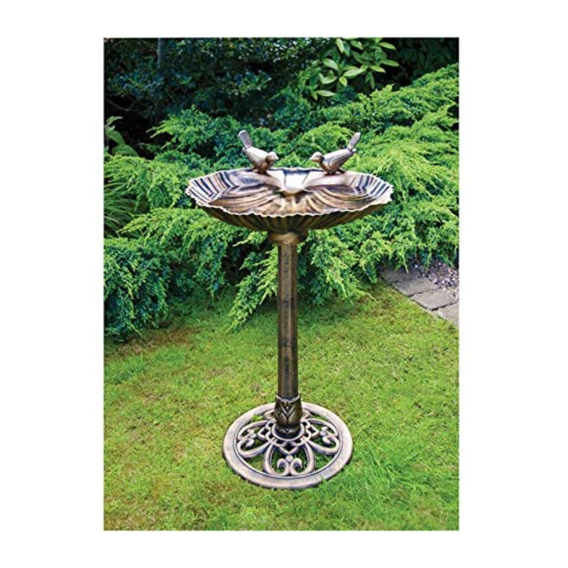 Guth Plastic / Acrylic Mosaic Birdbath