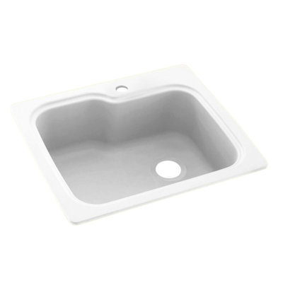 25'' L Single Bowl Stone Kitchen Sink