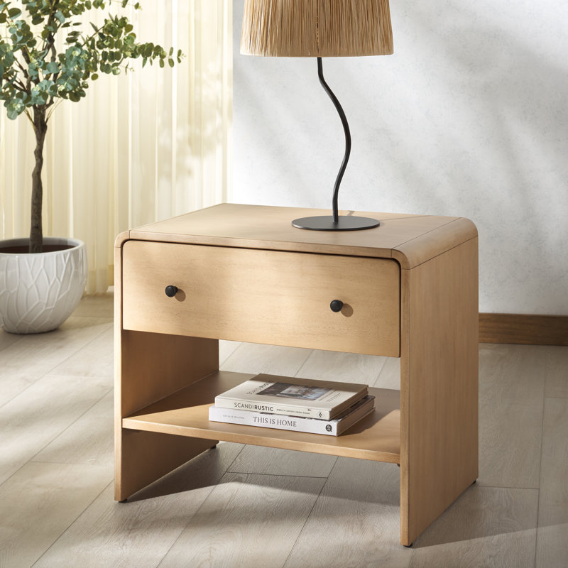 Eonan 26'' W Nightstand, Natural