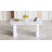 64.5×35.4 Inch Stylish Marble-Patterned Dining Table