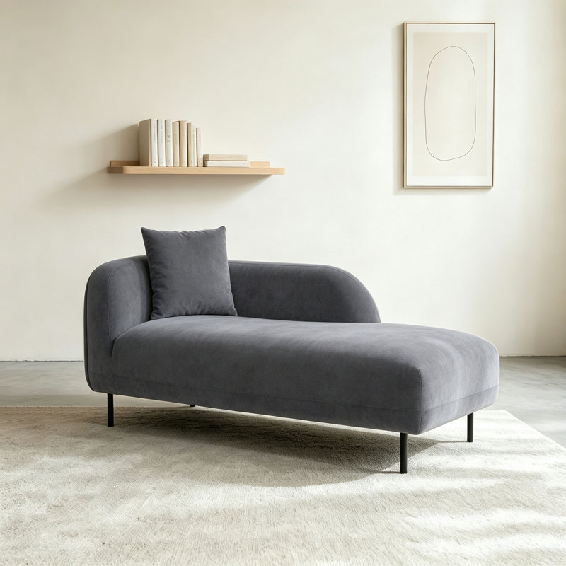 Lonie, 25.98" H x 64.96" W x 35.43" D, Right Hand Return