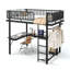 Lit mezzanine en métal avec bureau en L Brenza-128988929-128988930