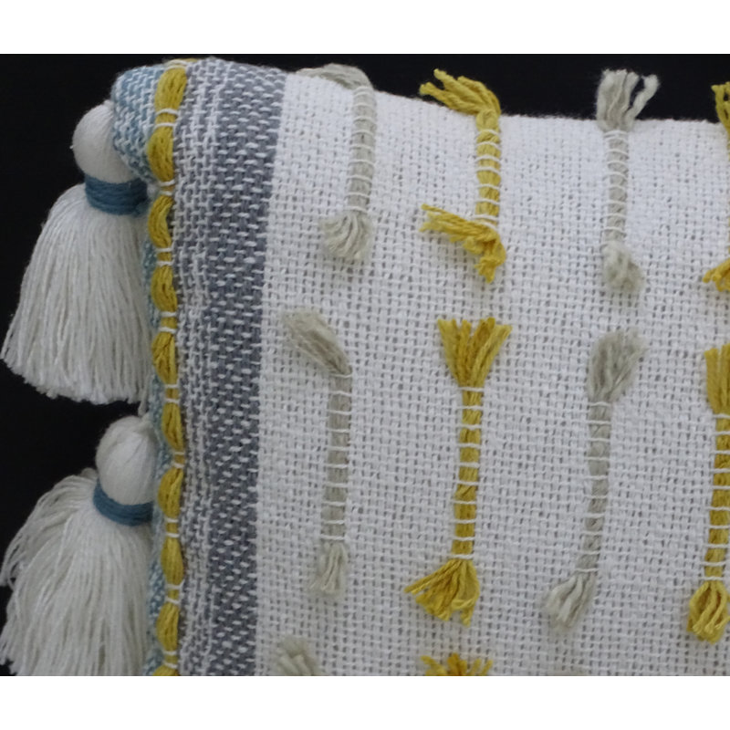 Bhawna's Fusion Cotton Throw Pillow