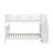Full-Over-Full Bunk Bed With Guard Rail And Storage-1095840303