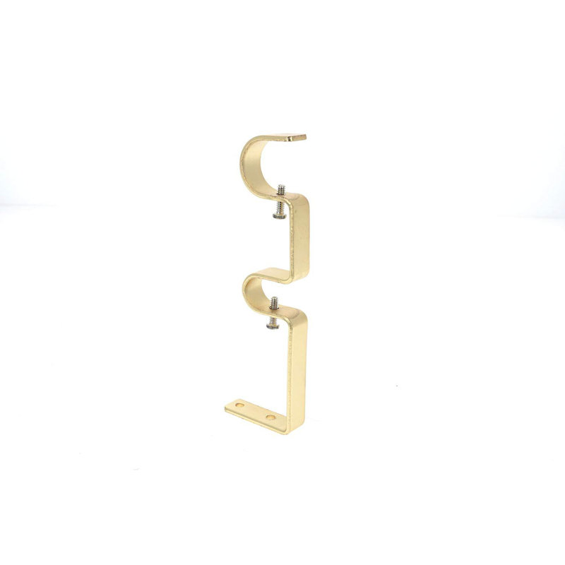Phillippi Steel Mounting Bracket, Polished Brass