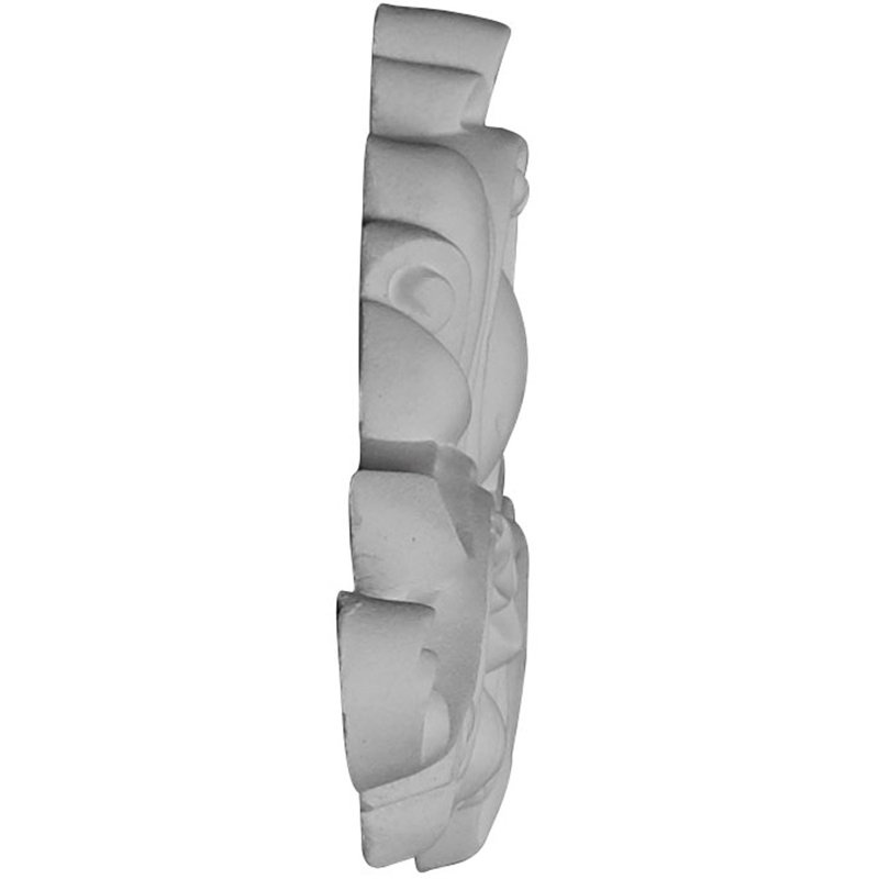 White Primed Polyurethane Architectural Onlay, 12 5/8"W x 5"H