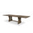 84" Solid Wood Extendable Rectangular Dining Table