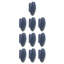Plastic, Wood And Metal Door Handles & Knobs White Plastic Ovals Handle-651602480