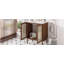 Meuble-lavabo de 30 pouces avec portes en bambou tissé à la main, armoire en panneau de fibres à densité moyenne et conception à fermeture en douceur-241718911