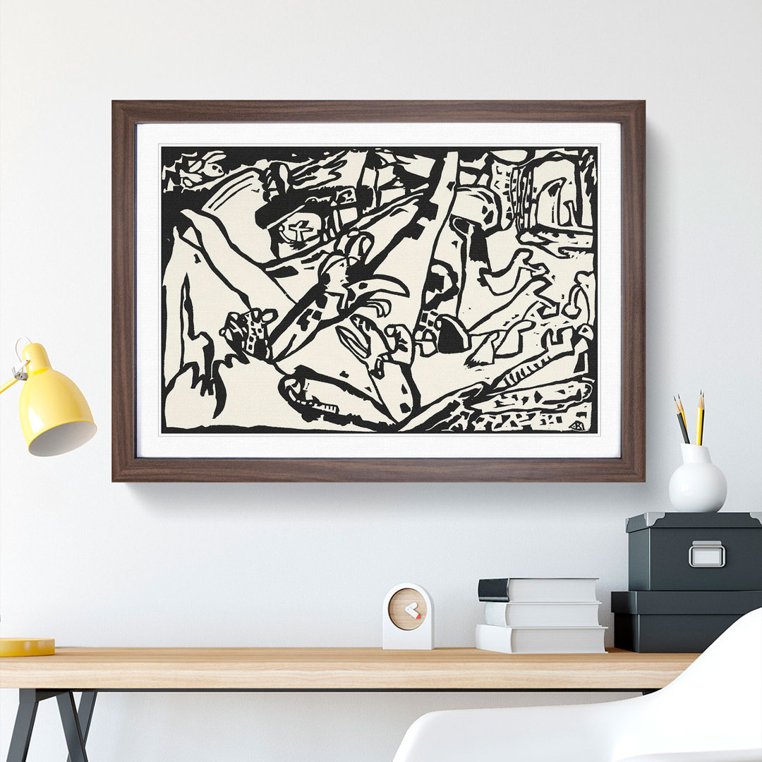 Composition Vol.2 by Wassily Kandinsky - Picture Frame Painting