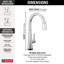 Robinet de cuisine avec douchette extractible Monrovia Touch-66901954