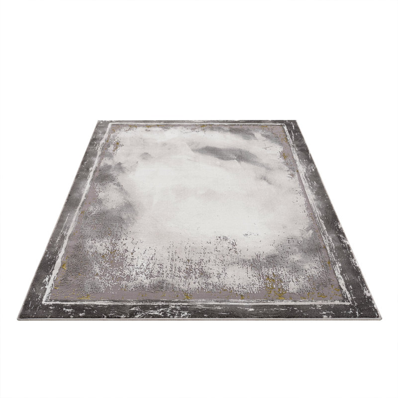 Slatedale Abstract Indoor Rug, Rectangle 6'7" x 9'6"