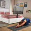 XR Living Ava Upholstered TV Bed with LED Lighting-109116947-109116950