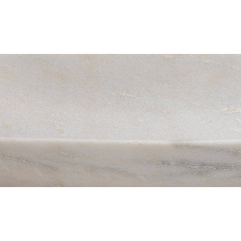 Handmade Marble Decorative Bowl, White