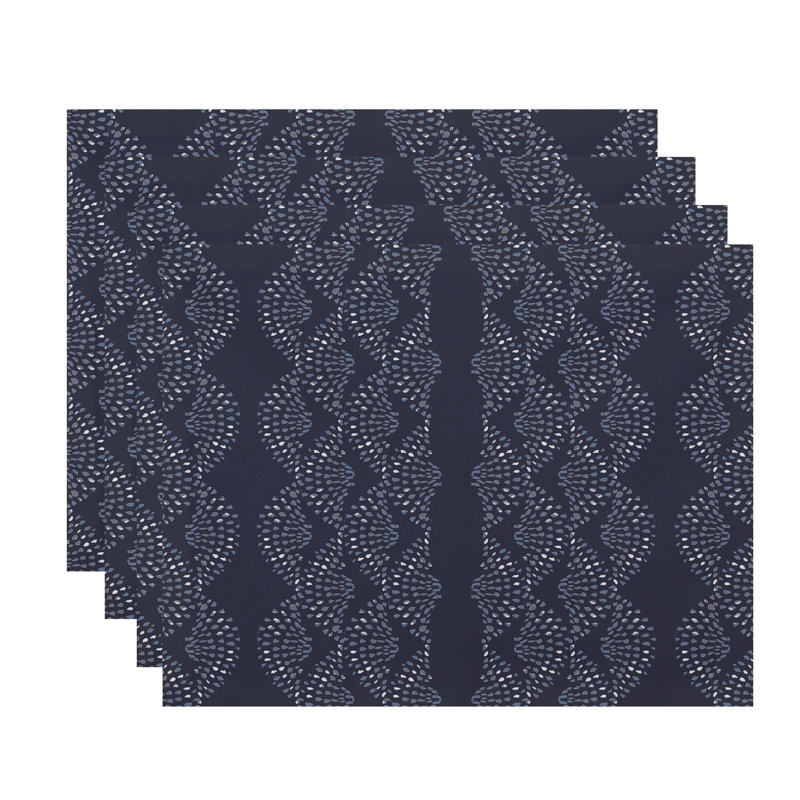Napperon 18 "Ladwig, Bleu