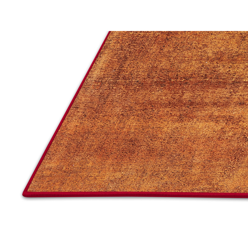 Tapis orange Riascos, Rectangle 5 pi x 7 pi