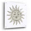 Art mural en verre épique «Sun» par James Wiens, 24 po x 24 po-1582986575