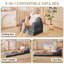 Fauteuil demi-tonneau rembourré d'appoint convertible-1516190397