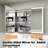  36 in. W x 30 in. H Rectangular Silver Aluminum Recessed/Surface Mount Lighted Medicine Cabinet with Mirror and Clock