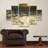 " The Shortening Winter's Day " 5 Piece Art Graphic Art Print