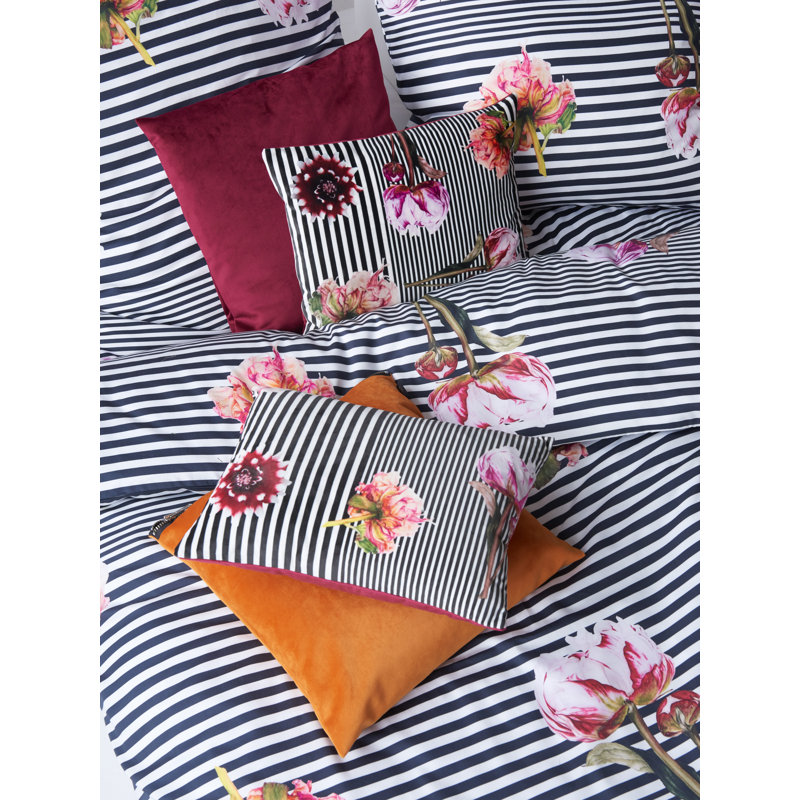 Floral Duvet Cover Set with Pillowcases, 155 x 220cm Duvet Cover + 1 Pillowcase