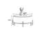 Table basse ronde Modern Modern