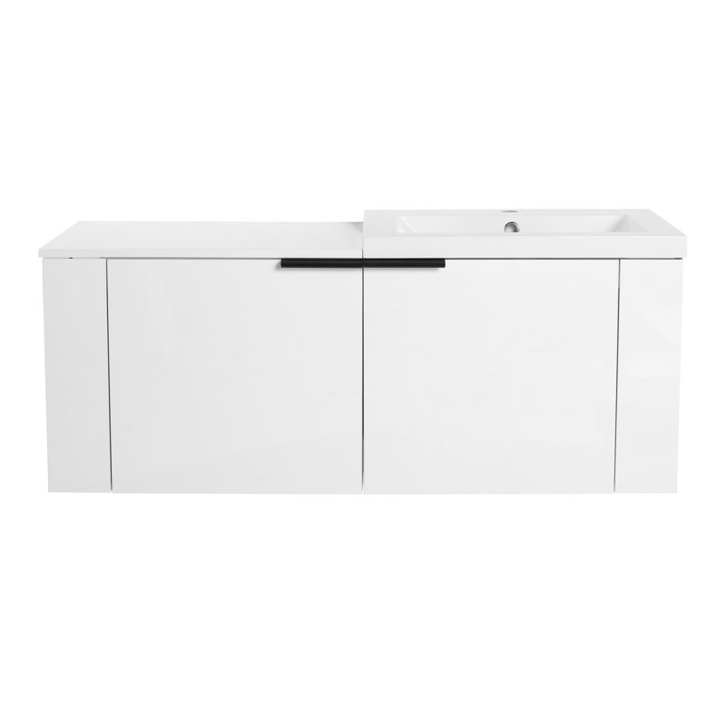 Ensemble de meuble-lavabo 48 po avec armoires, Chêne blanc Américain