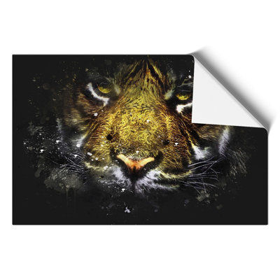 Tiger Paint Splash - Frameless Print