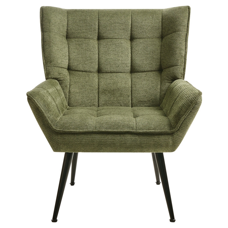 BELLINGMO Upholstered Armchair, Green