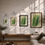 Palm Frond Study Botanical - Print-682420787-682420788