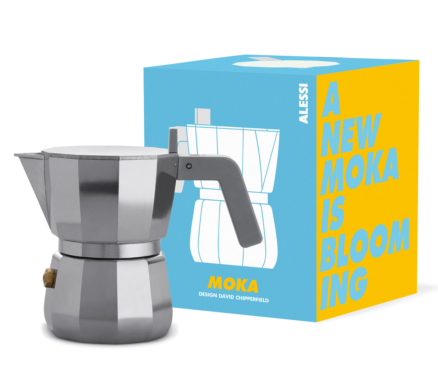 Alessi Moka Espresso Maker, 1 Shot
