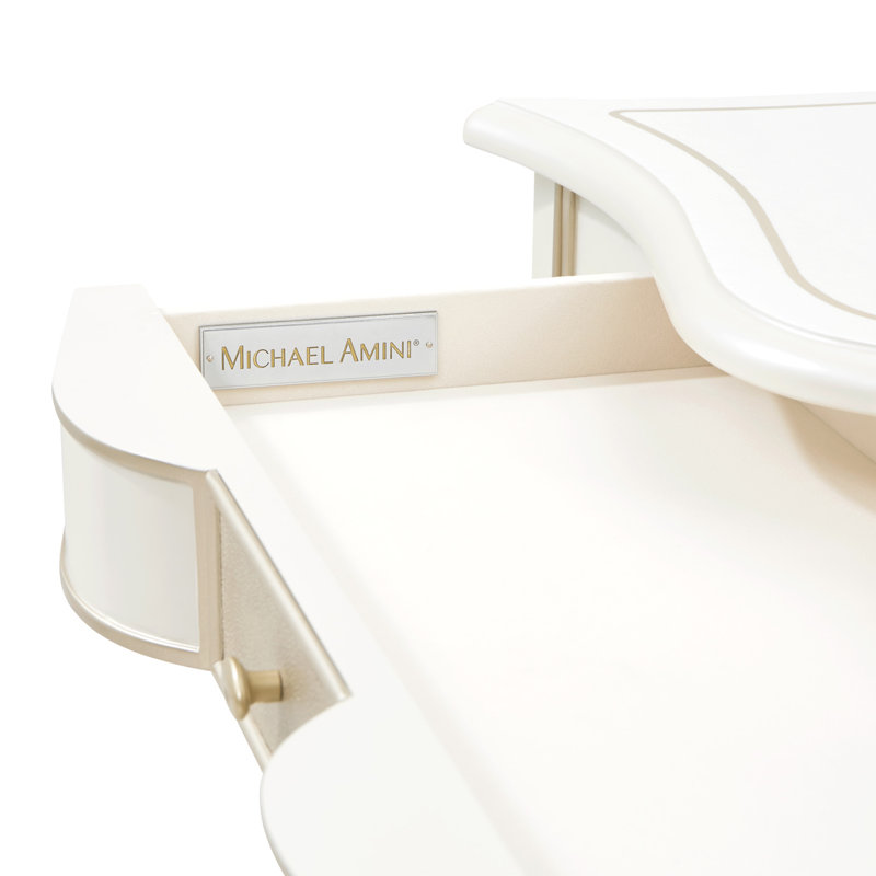 La Marisia Vanity Desk - Creamy Pearl