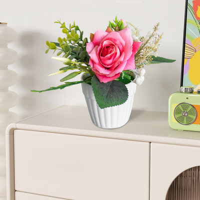 Les fausses fleurs artificielles kbndieu pour la décoration intérieure