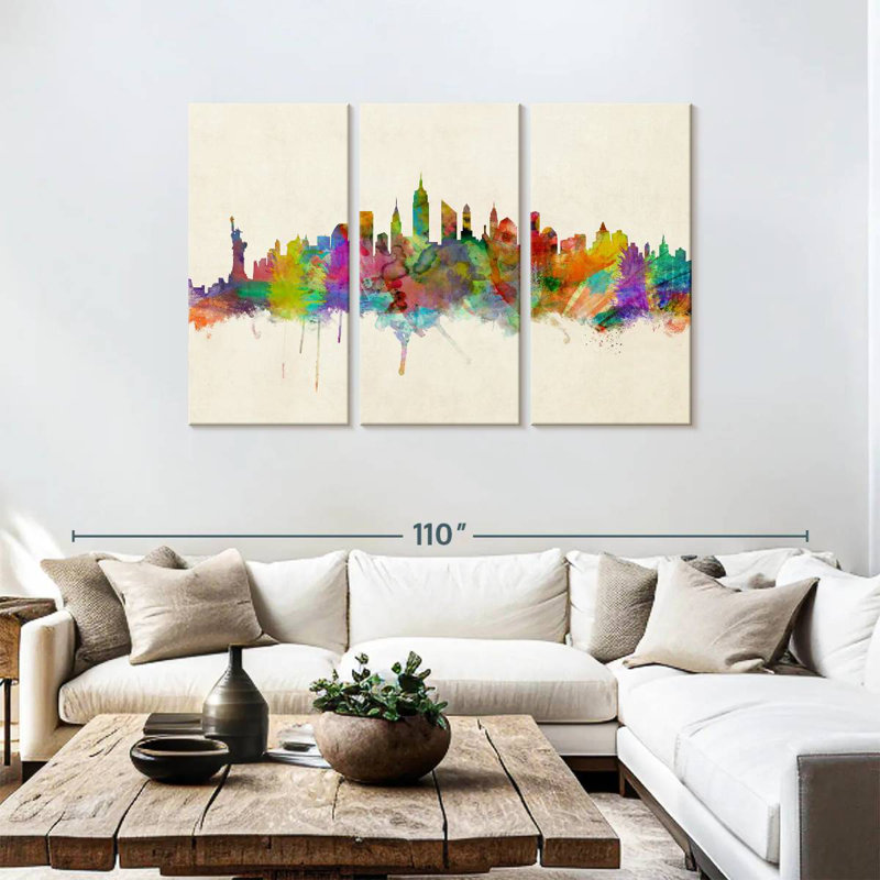 Skyline Sireci New York Sireci III, H 48 po x l 74 po
