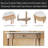 36" Console Table Entryway Sofa Side Table for Hallway Living Room-1799020915