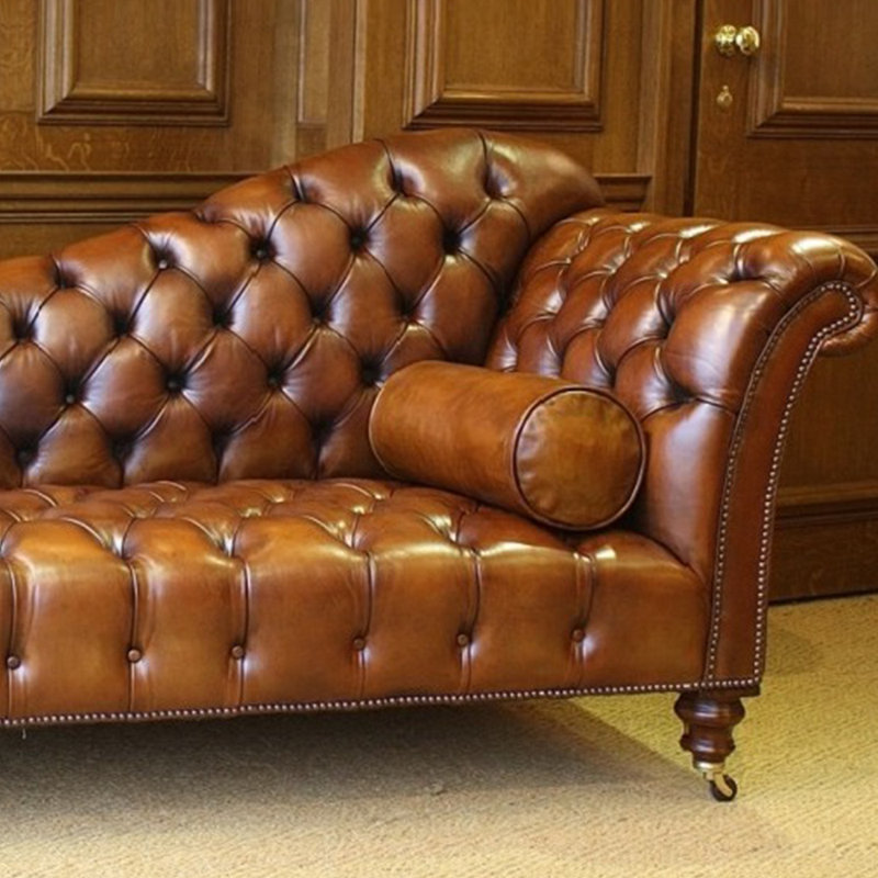 Chaise longue paresseuse rétro, Orienté à droite