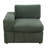 Loyde 7 - Piece 130" Upholstered Corduroy Sectional with Ottoman-1315052628
