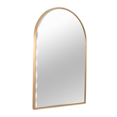 Mcfarren Metal Arch Wall Mirror