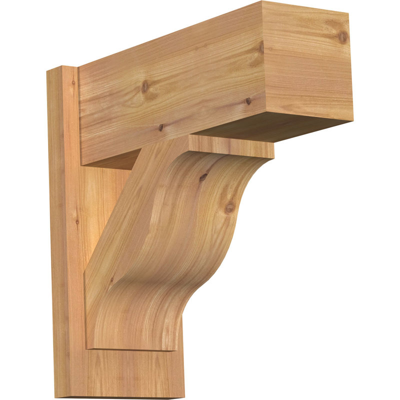 Jeu de blocs Funston, P 18 po x H 18 po, 7 1/2" W Western Red Cedar (Smooth)