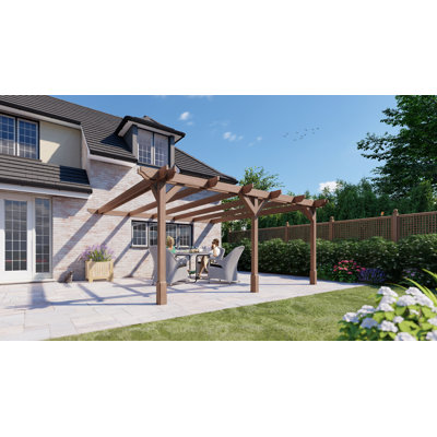 Baugus Solid Wood Pergola
