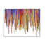 " Abstract Rainbow Lines Dripping " by Lena Owens-91299492
