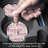 Mixed Bows 2 Pack Absorbent Stone Car Coasters