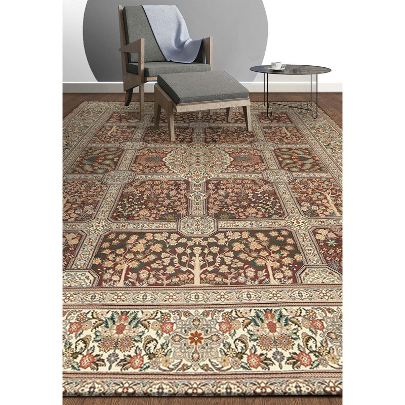 Hand Knotted Wool Indoor Rug